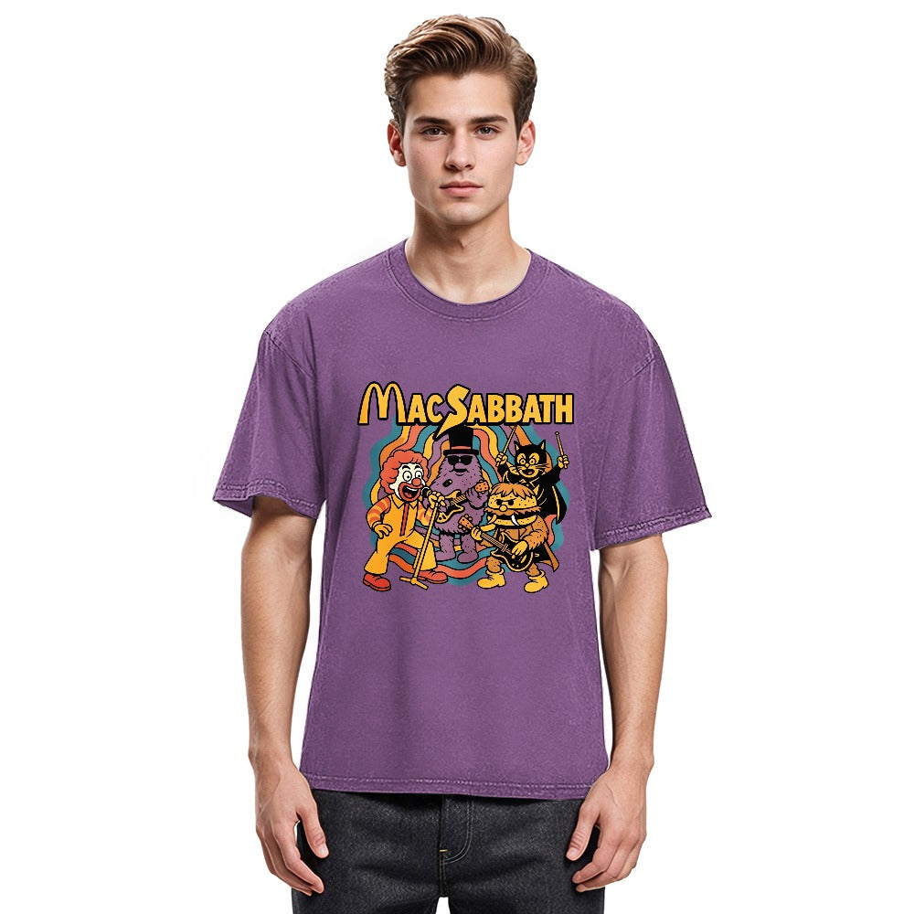Tokyosol Burger Doom Band Washed T-Shirt