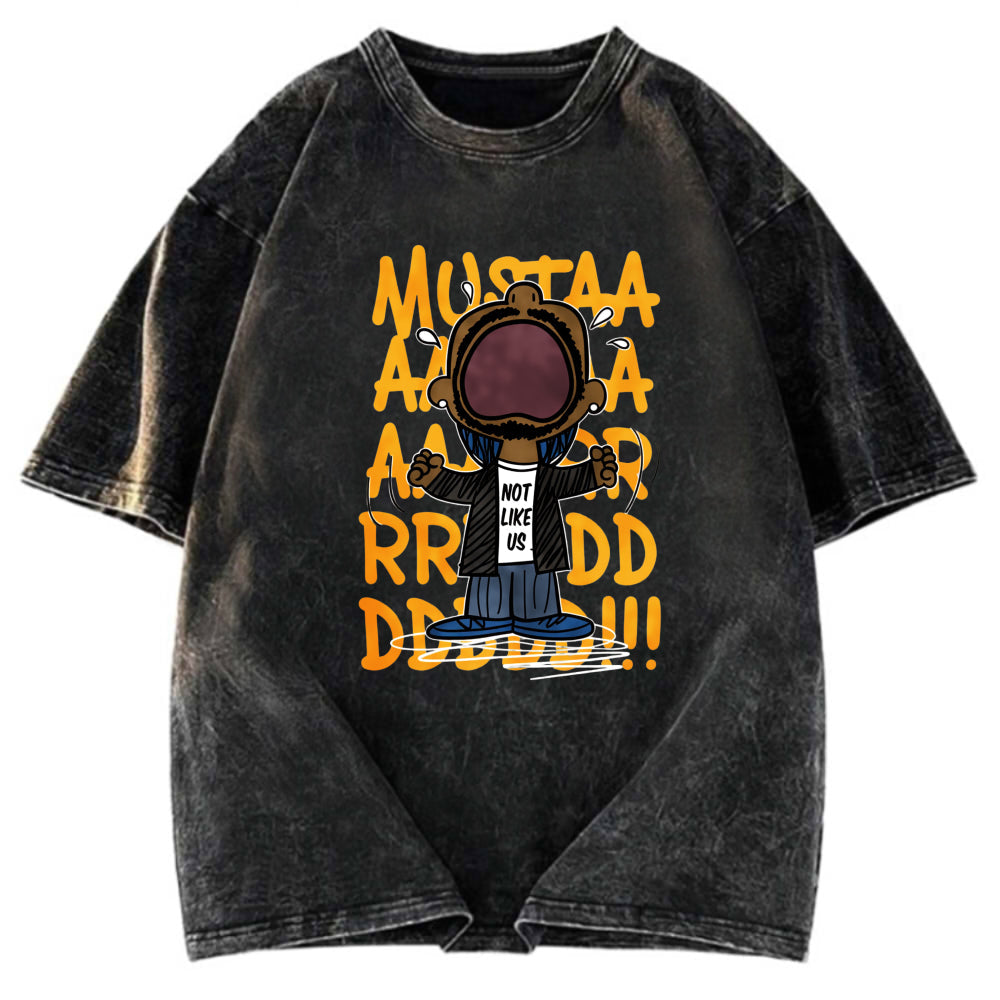 Tokyosol Kendrick Mustard Lamar Rapper Washed T-Shirt