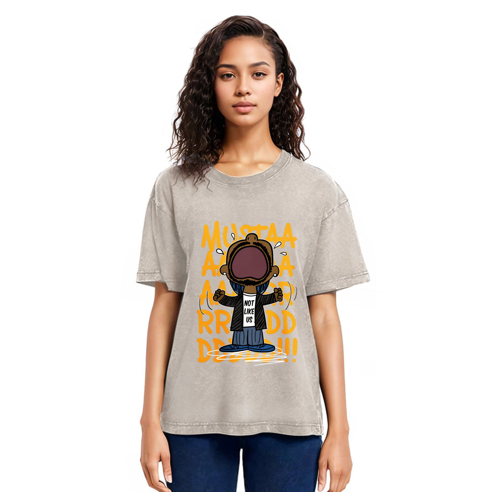 Tokyosol Kendrick Mustard Lamar Rapper Washed T-Shirt