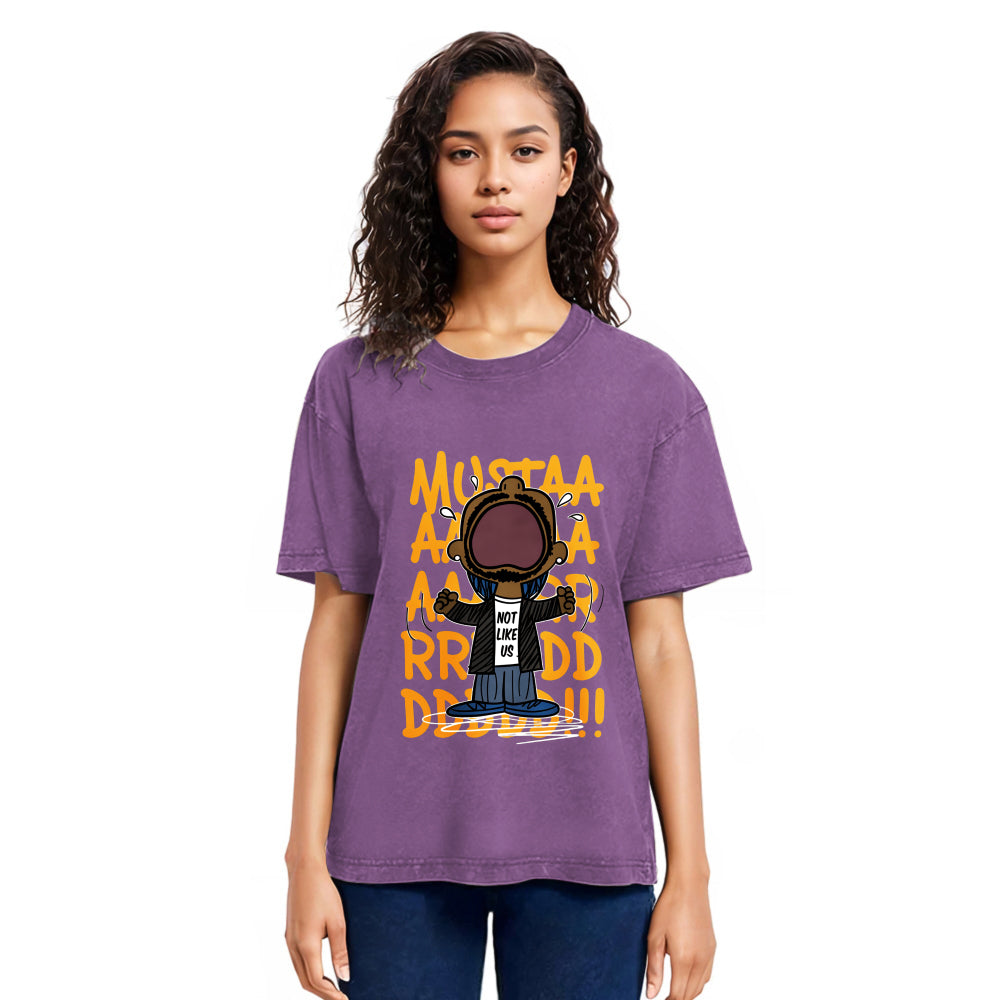 Tokyosol Kendrick Mustard Lamar Rapper Washed T-Shirt