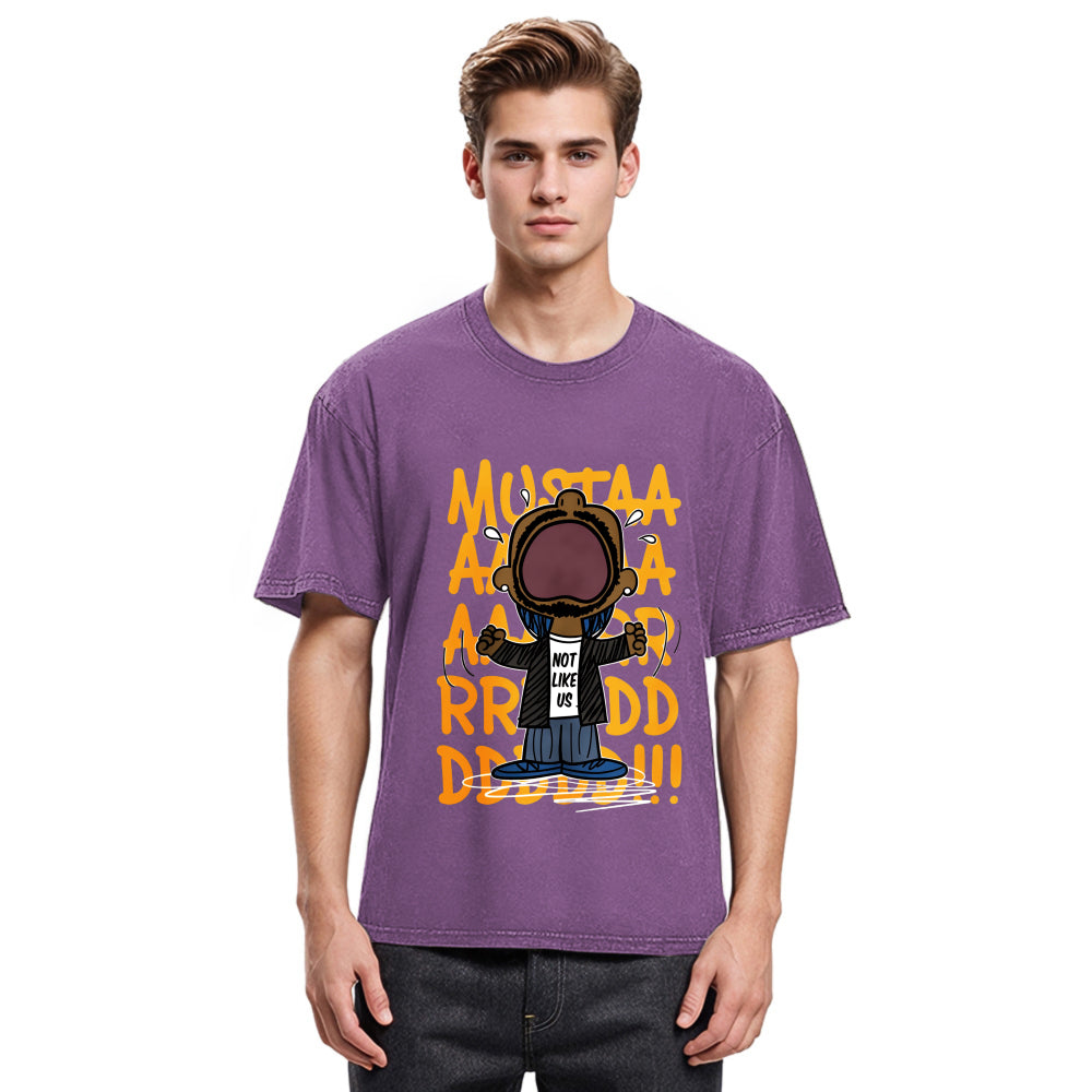 Tokyosol Kendrick Mustard Lamar Rapper Washed T-Shirt