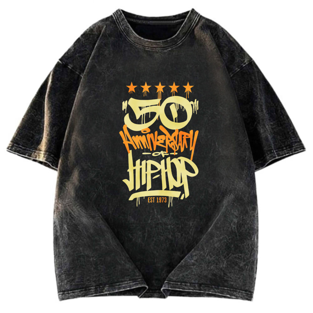 Tokyosol 50th Anniversary of Hip-Hop Washed T-Shirt