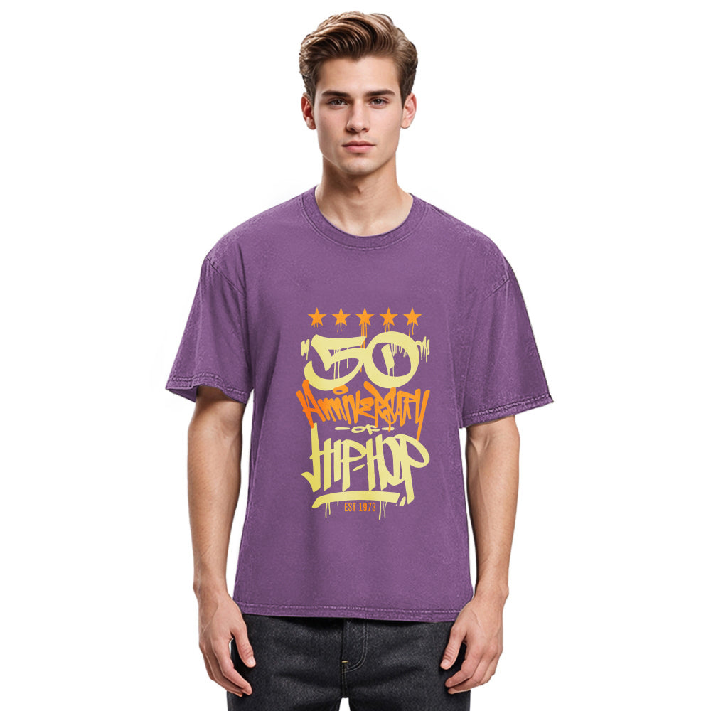 Tokyosol 50th Anniversary of Hip-Hop Washed T-Shirt