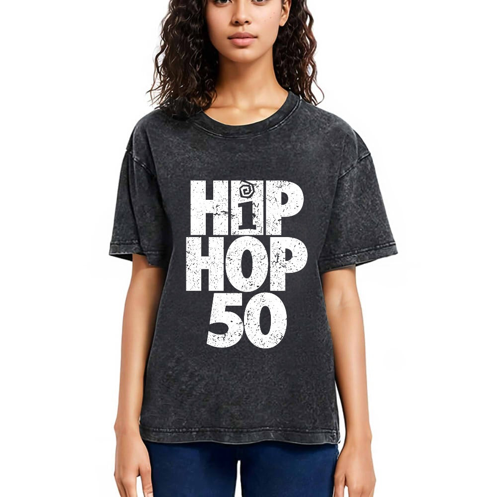Tokyosol Hip Hop 50 Logo Washed T-Shirt