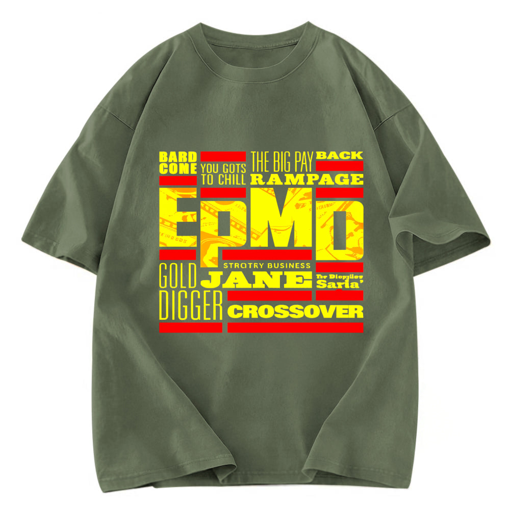 Tokyosol Hiphop All Business Washed T-Shirt