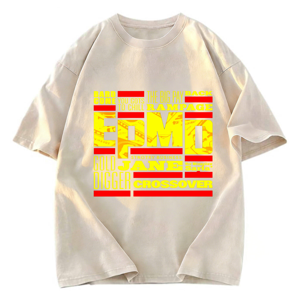 Tokyosol Hiphop All Business Washed T-Shirt