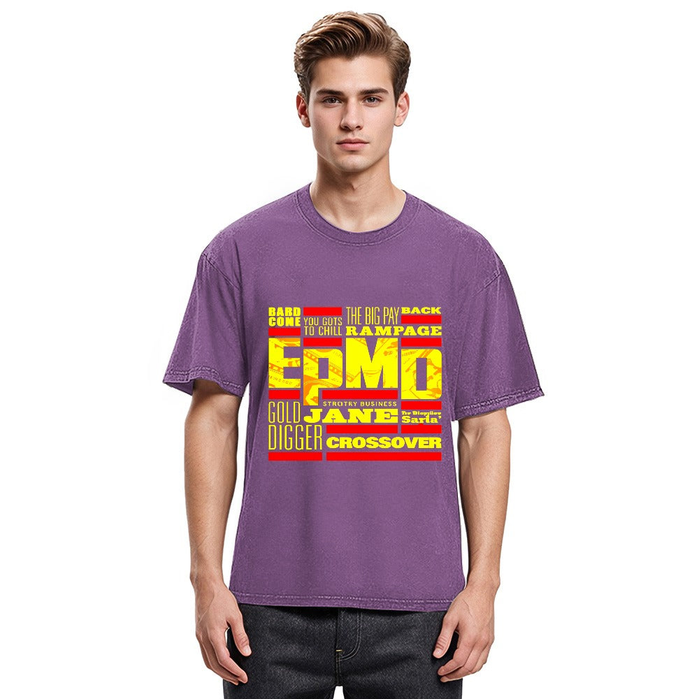 Tokyosol Hiphop All Business Washed T-Shirt