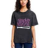 Tokyosol Logo Naughty By Nature Hiphop Washed T-Shirt
