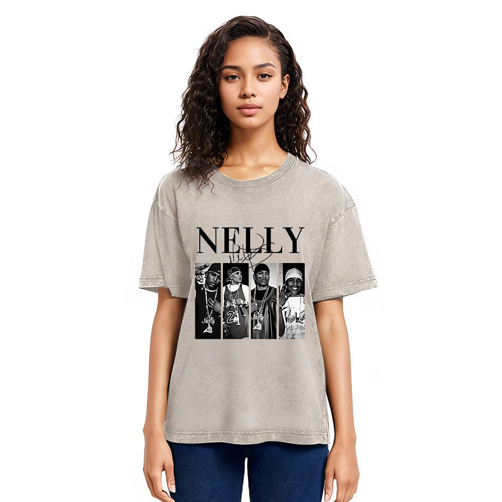 Tokyosol Nelly Rapper Signature Washed T-Shirt