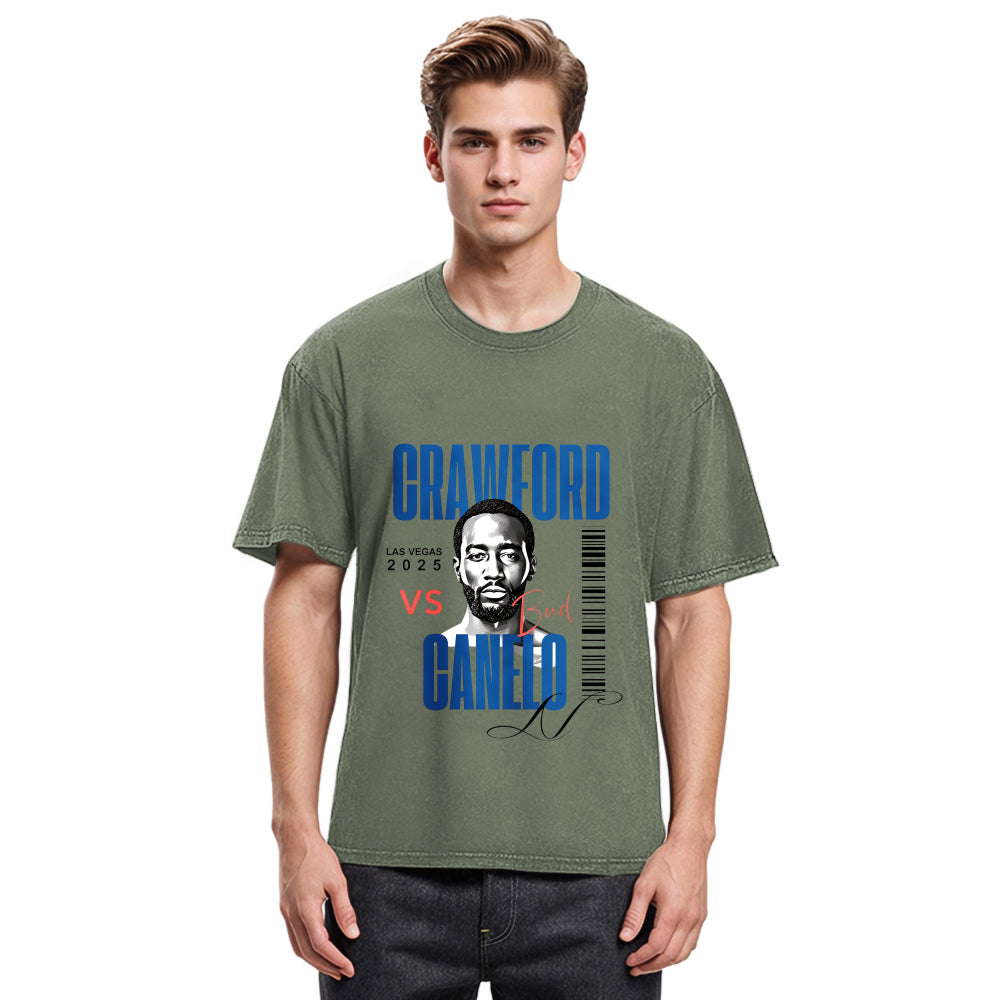 Tokyosol Terence Crawford Boxer Washed T-Shirt