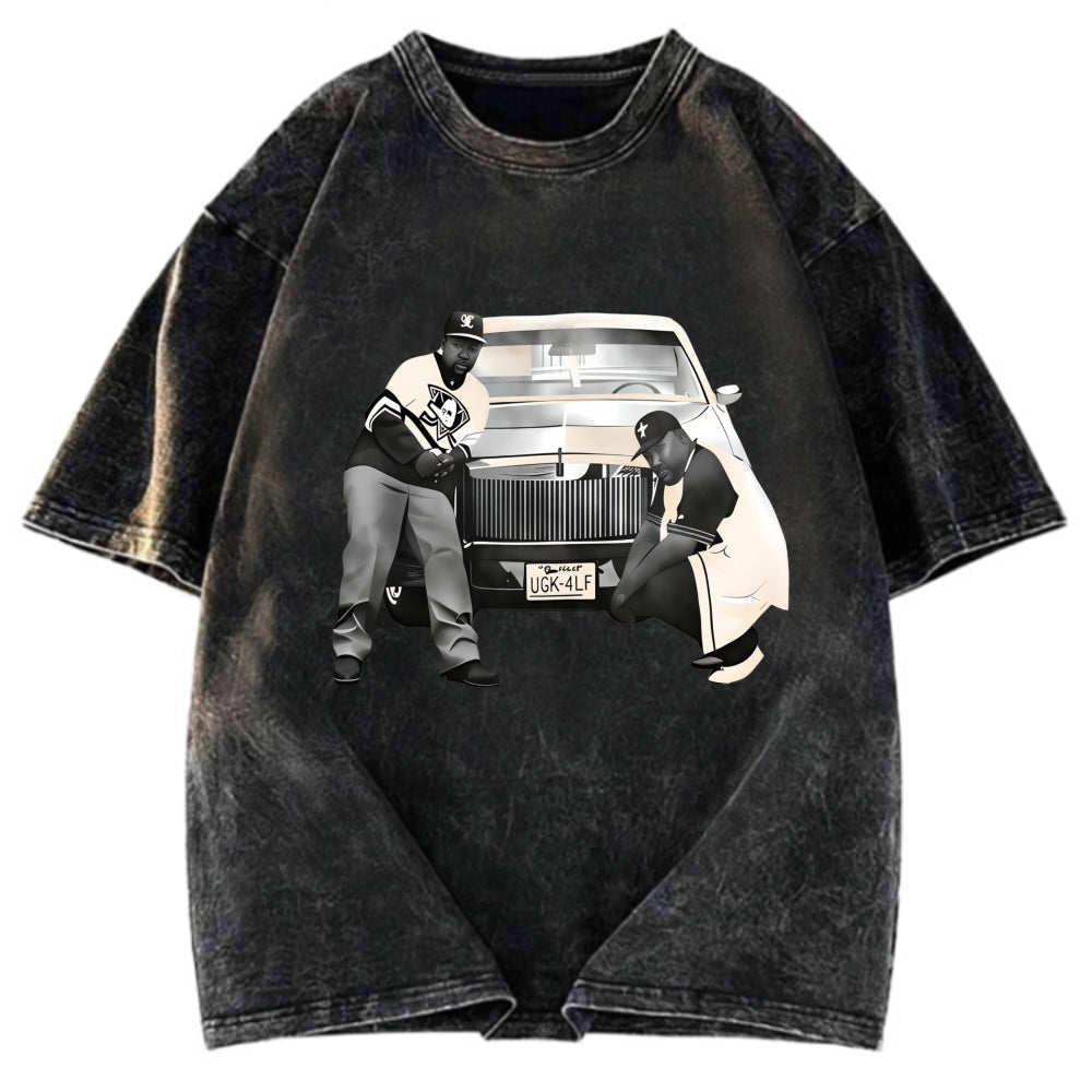 Tokyosol Pimp Car UGK Washed T-Shirt