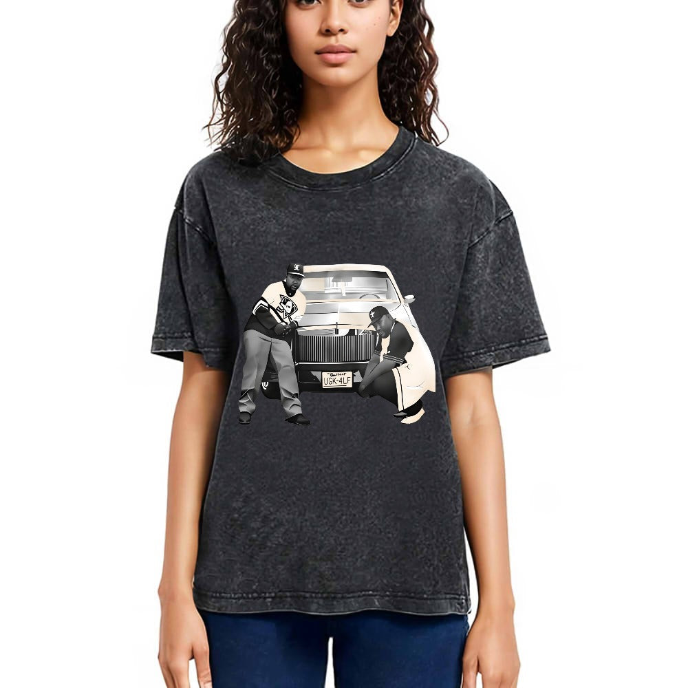Tokyosol Pimp Car UGK Washed T-Shirt