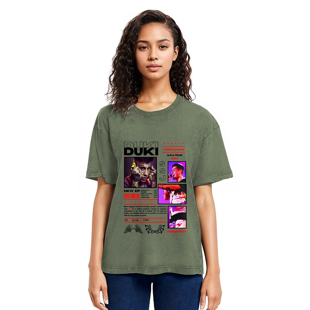 Tokyosol Duki Hiphop Washed T-Shirt