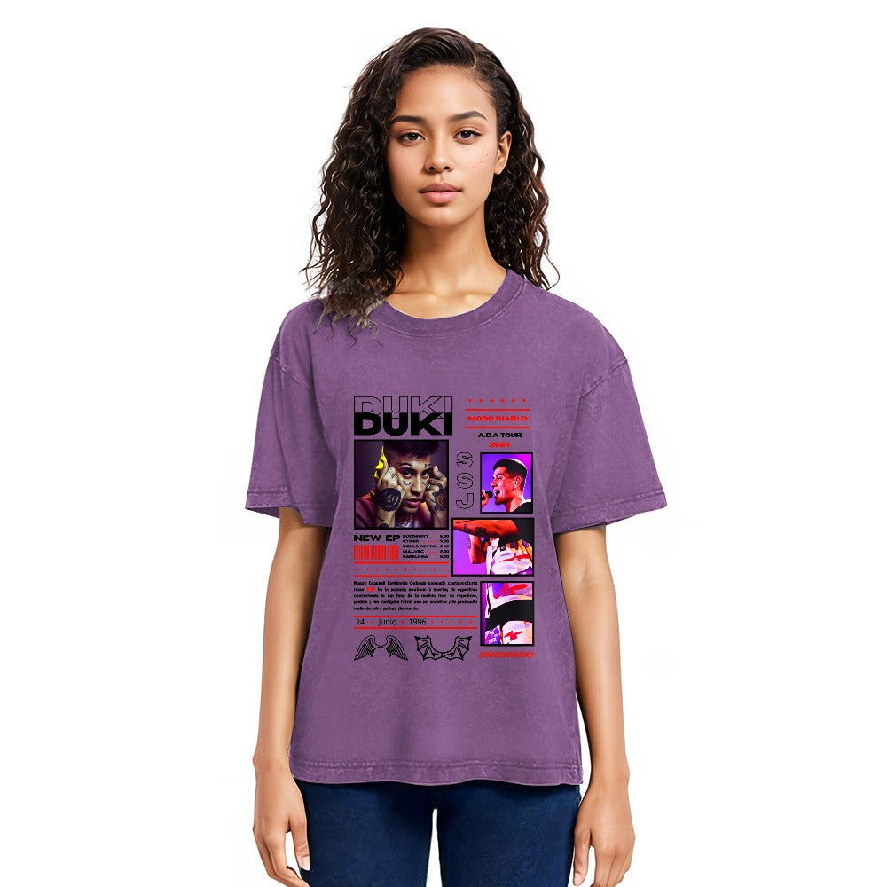 Tokyosol Duki Hiphop Washed T-Shirt