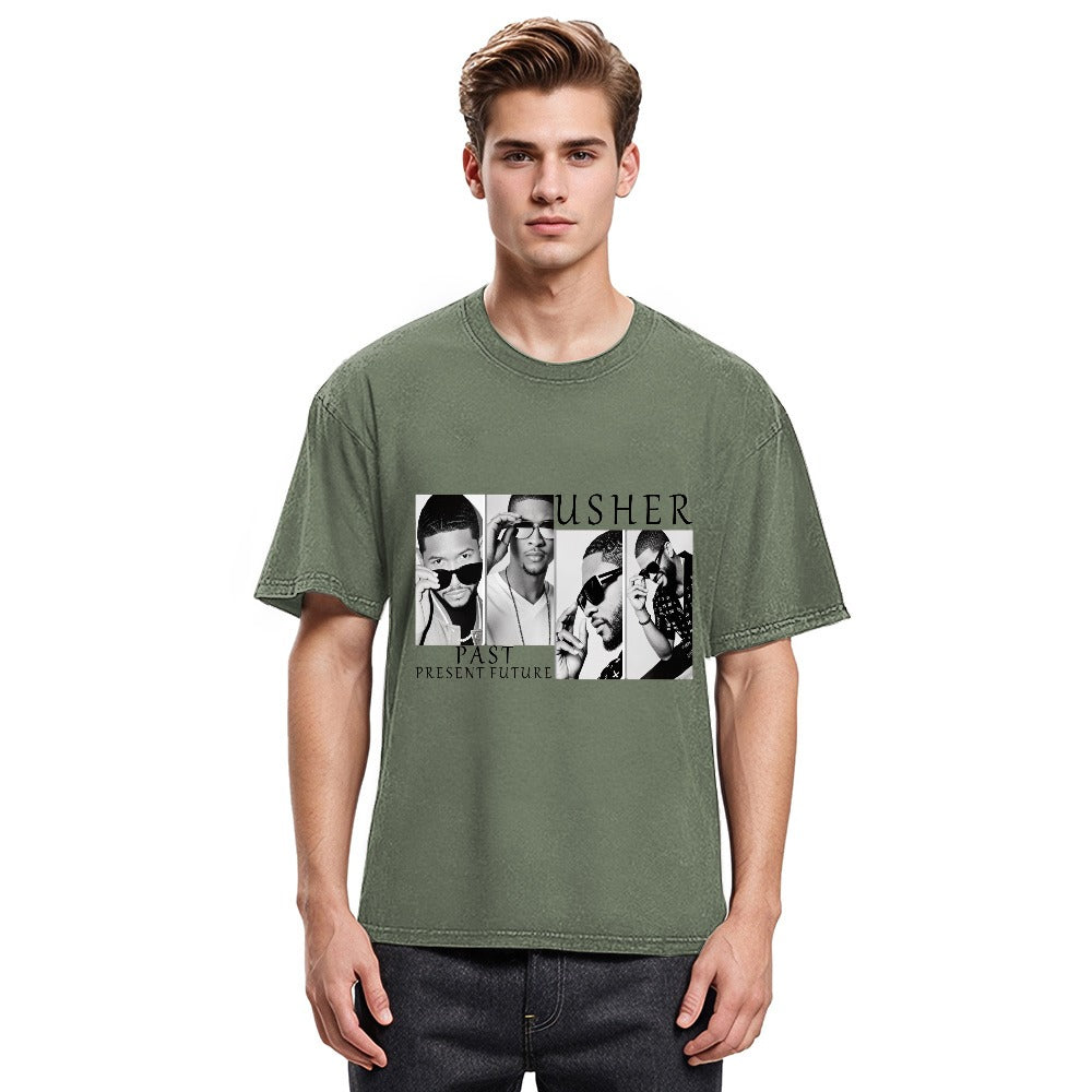 Tokyosol New Usher Past Present Future Tour Washed T-Shirt