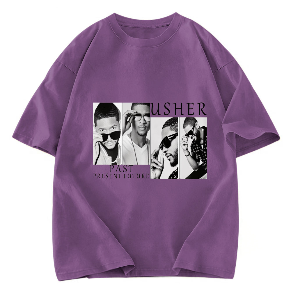 Tokyosol New Usher Past Present Future Tour Washed T-Shirt