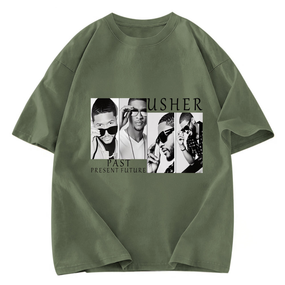 Tokyosol New Usher Past Present Future Tour Washed T-Shirt
