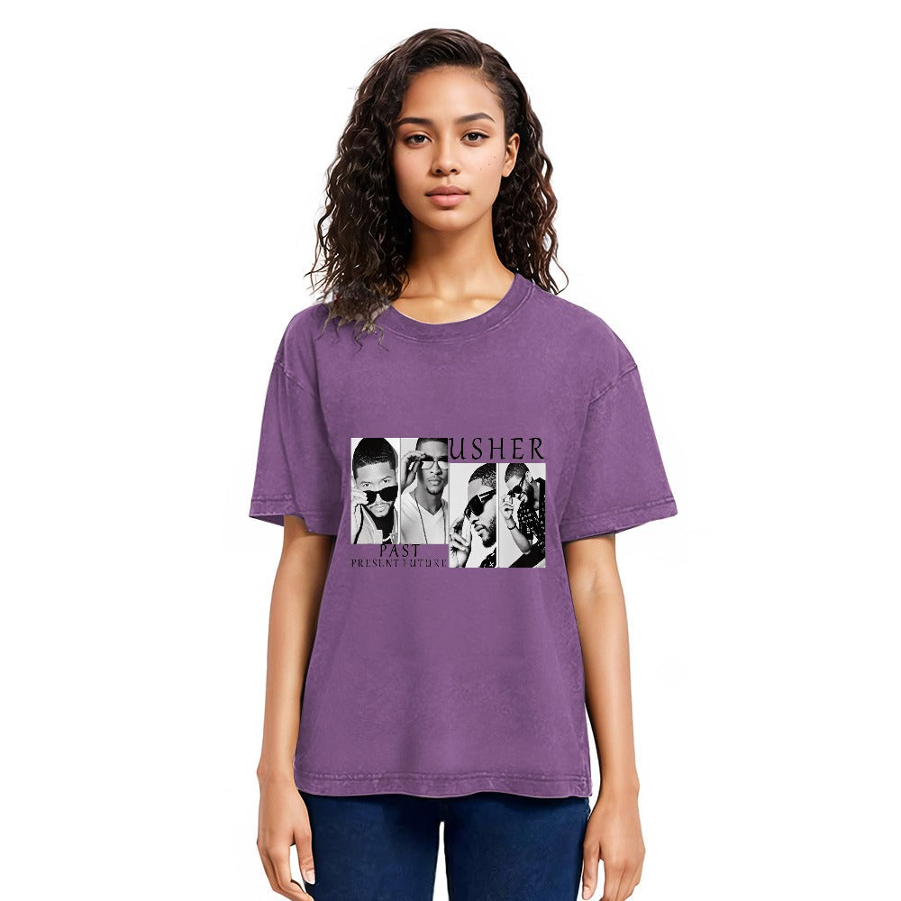 Tokyosol New Usher Past Present Future Tour Washed T-Shirt