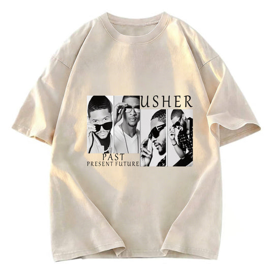 Tokyosol New Usher Past Present Future Tour Washed T-Shirt
