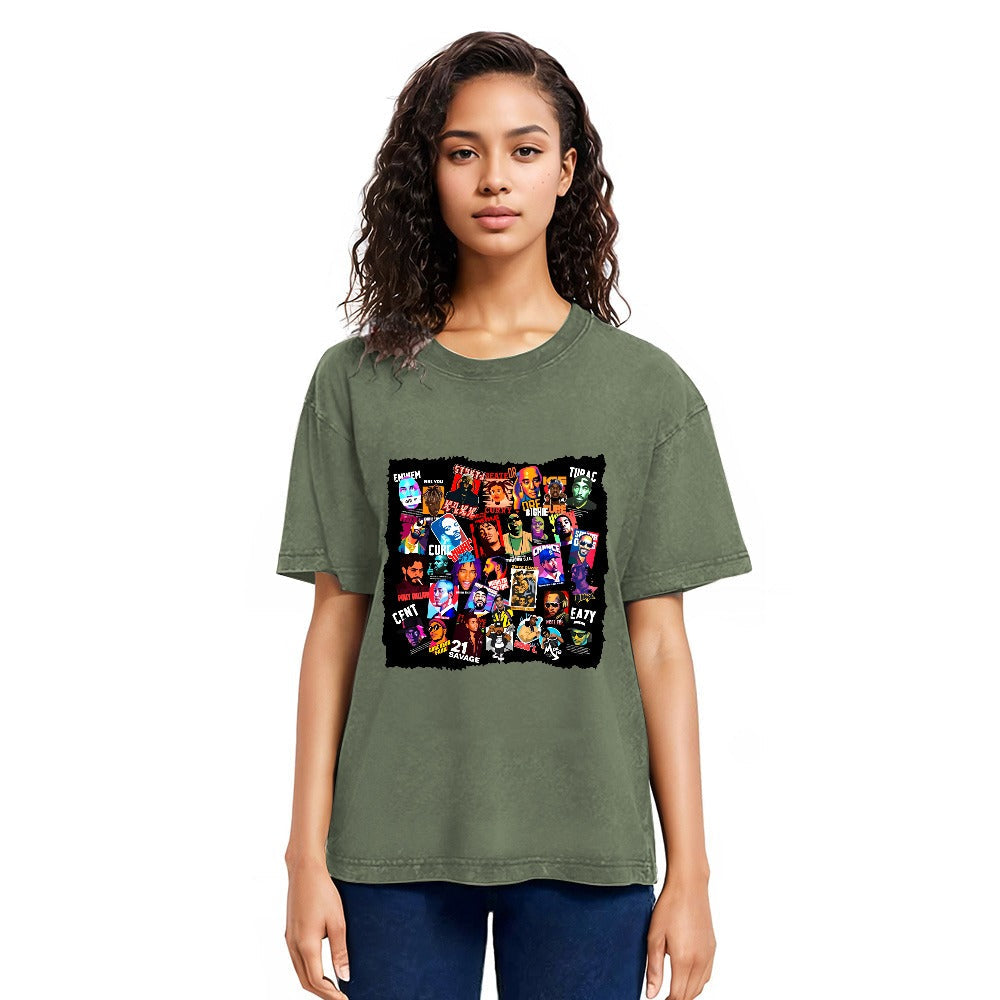 Tokyosol Hip-Hop Collection Washed T-Shirt