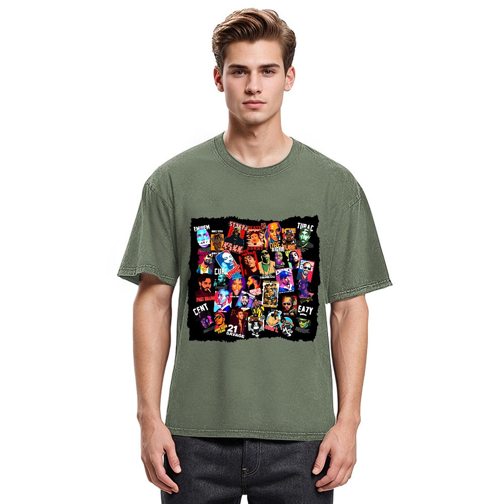 Tokyosol Hip-Hop Collection Washed T-Shirt
