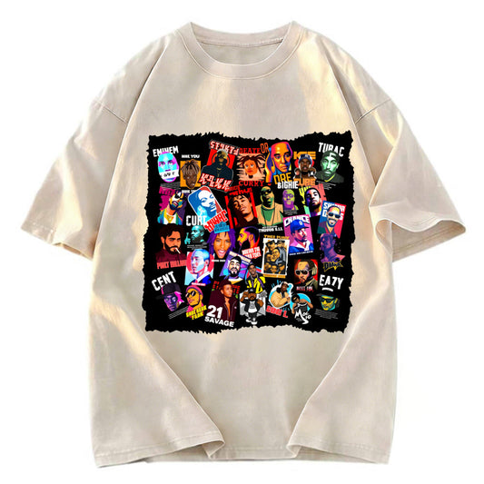 Tokyosol Hip-Hop Collection Washed T-Shirt