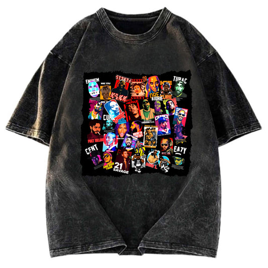 Tokyosol Hip-Hop Collection Washed T-Shirt