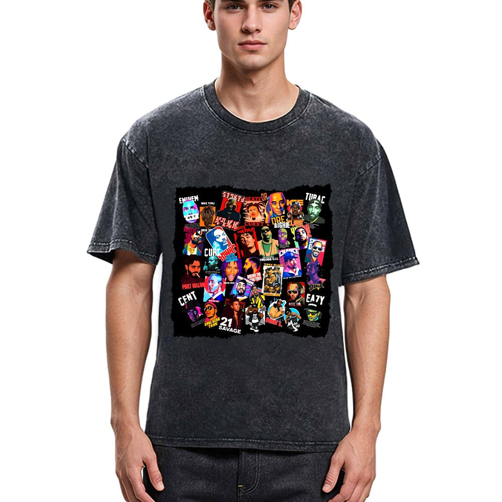 Tokyosol Hip-Hop Collection Washed T-Shirt