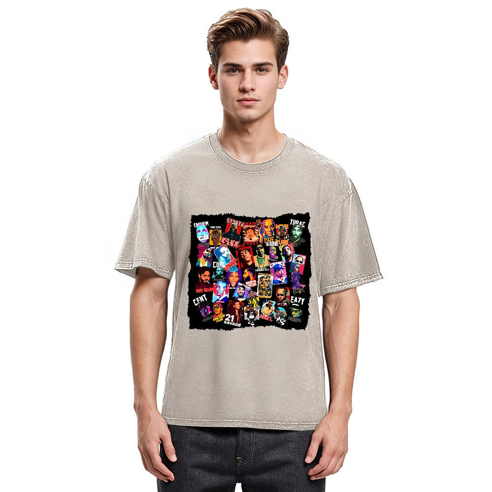 Tokyosol Hip-Hop Collection Washed T-Shirt