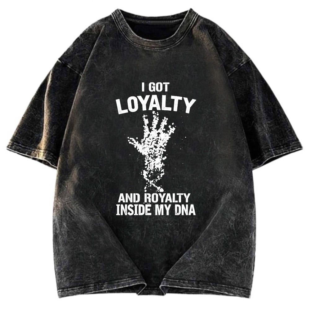 Tokyosol Loyalty And Royalty Washed T-Shirt