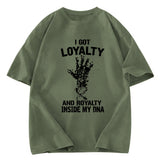 Tokyosol Loyalty And Royalty Washed T-Shirt