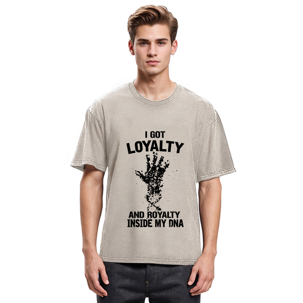 Tokyosol Loyalty And Royalty Washed T-Shirt