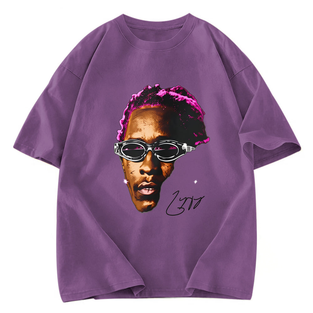 Tokyosol Hiphop Rapper Graphic Washed T-Shirt