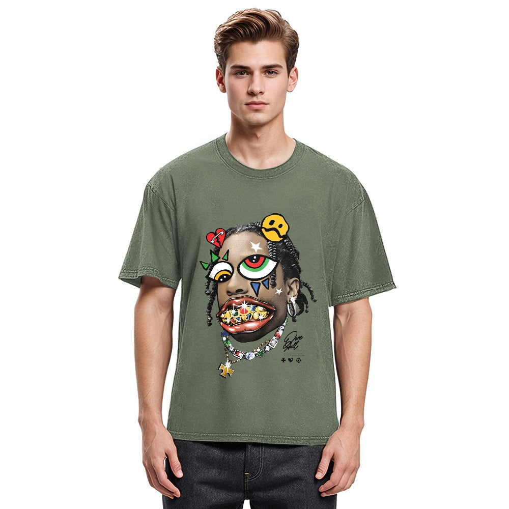 Tokyosol DopeSkill Hip Hop Washed T-Shirt