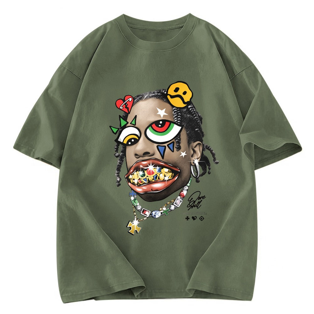 Tokyosol DopeSkill Hip Hop Washed T-Shirt