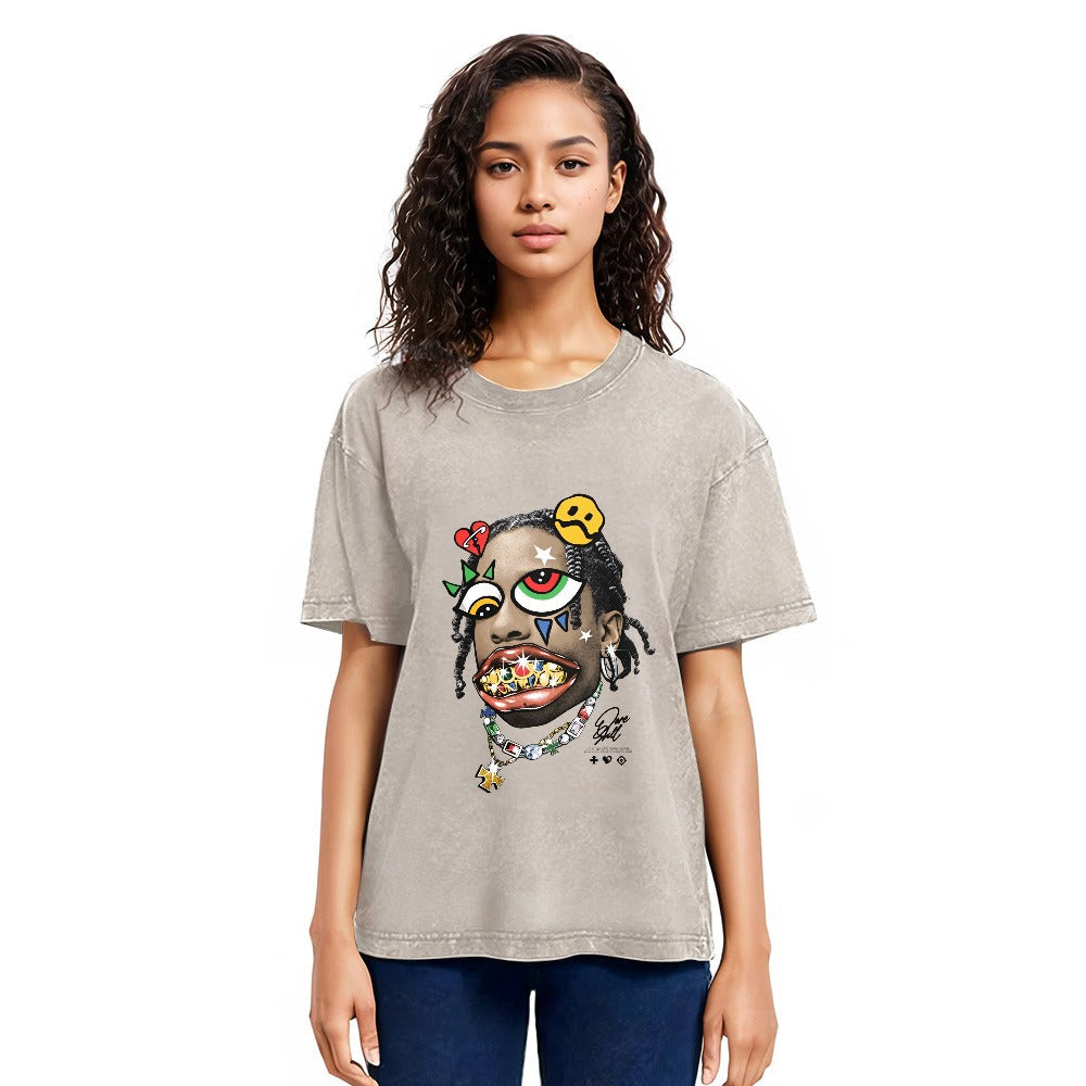 Tokyosol DopeSkill Hip Hop Washed T-Shirt