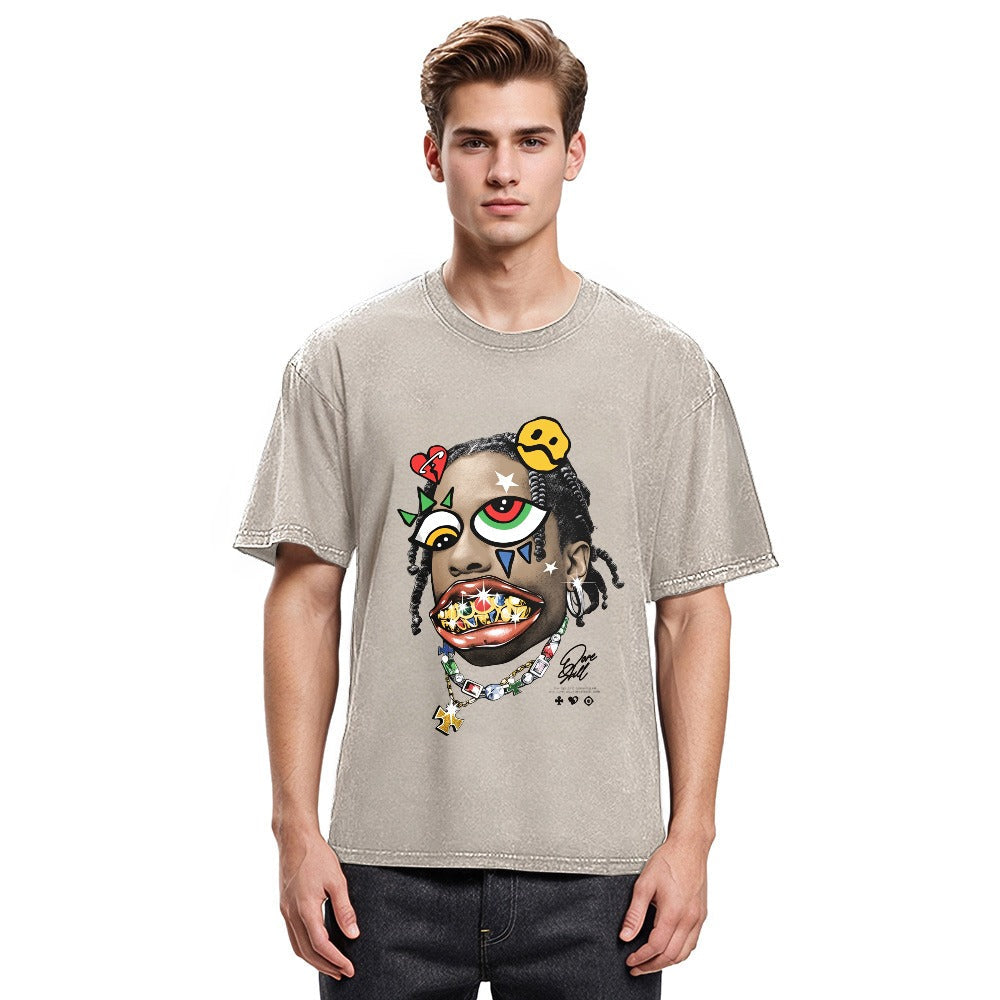 Tokyosol DopeSkill Hip Hop Washed T-Shirt