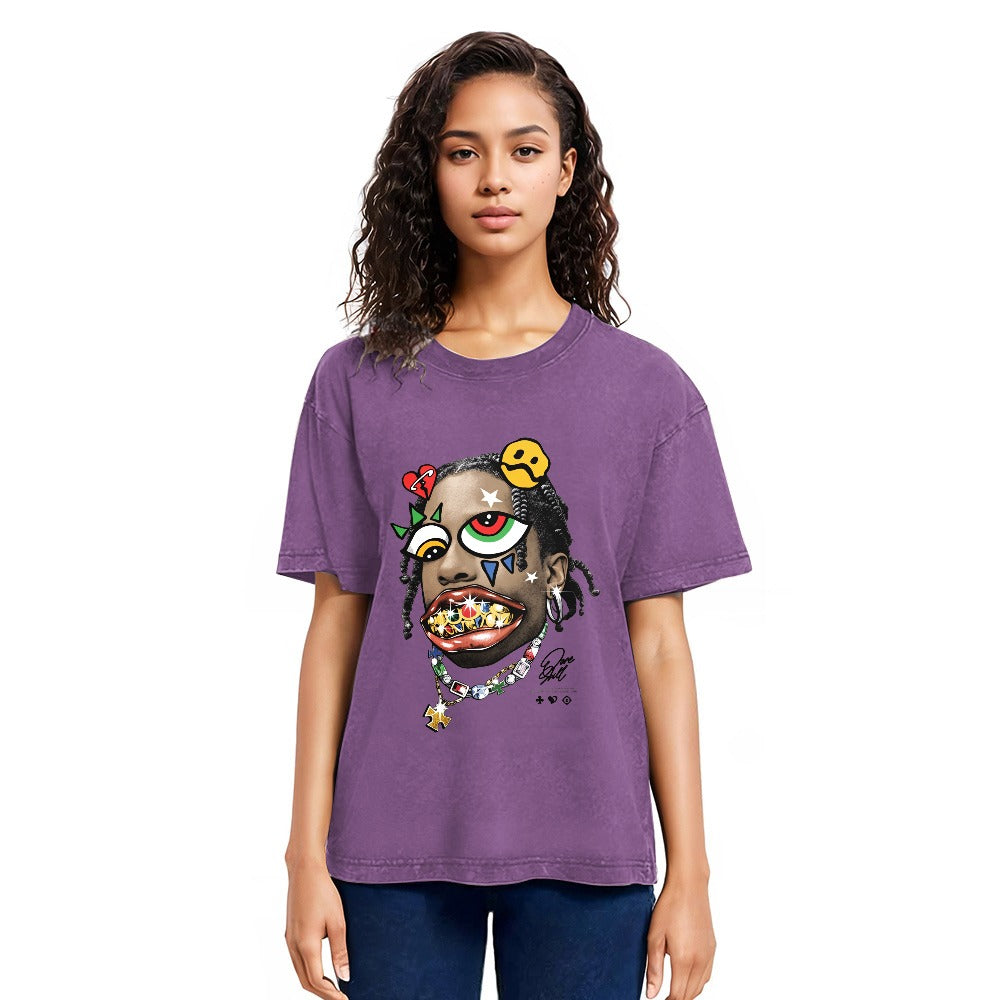 Tokyosol DopeSkill Hip Hop Washed T-Shirt