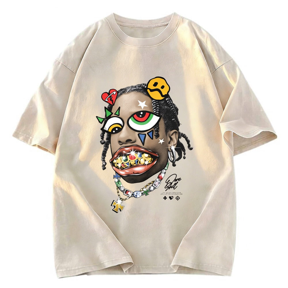 Tokyosol DopeSkill Hip Hop Washed T-Shirt