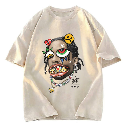 Tokyosol DopeSkill Hip Hop Washed T-Shirt
