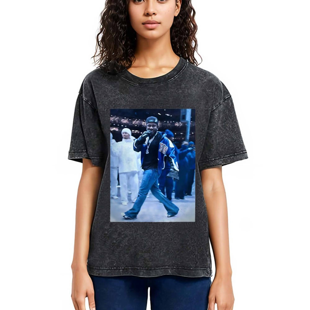 Tokyosol SAY DRAKE Funny Washed T-Shirt