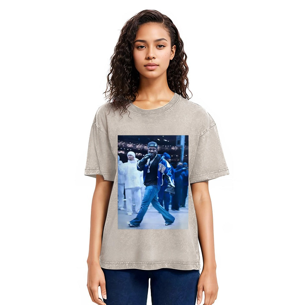 Tokyosol SAY DRAKE Funny Washed T-Shirt