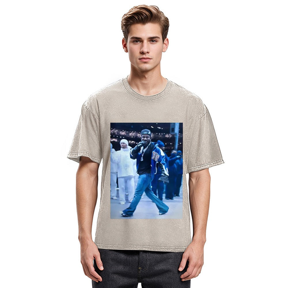 Tokyosol SAY DRAKE Funny Washed T-Shirt