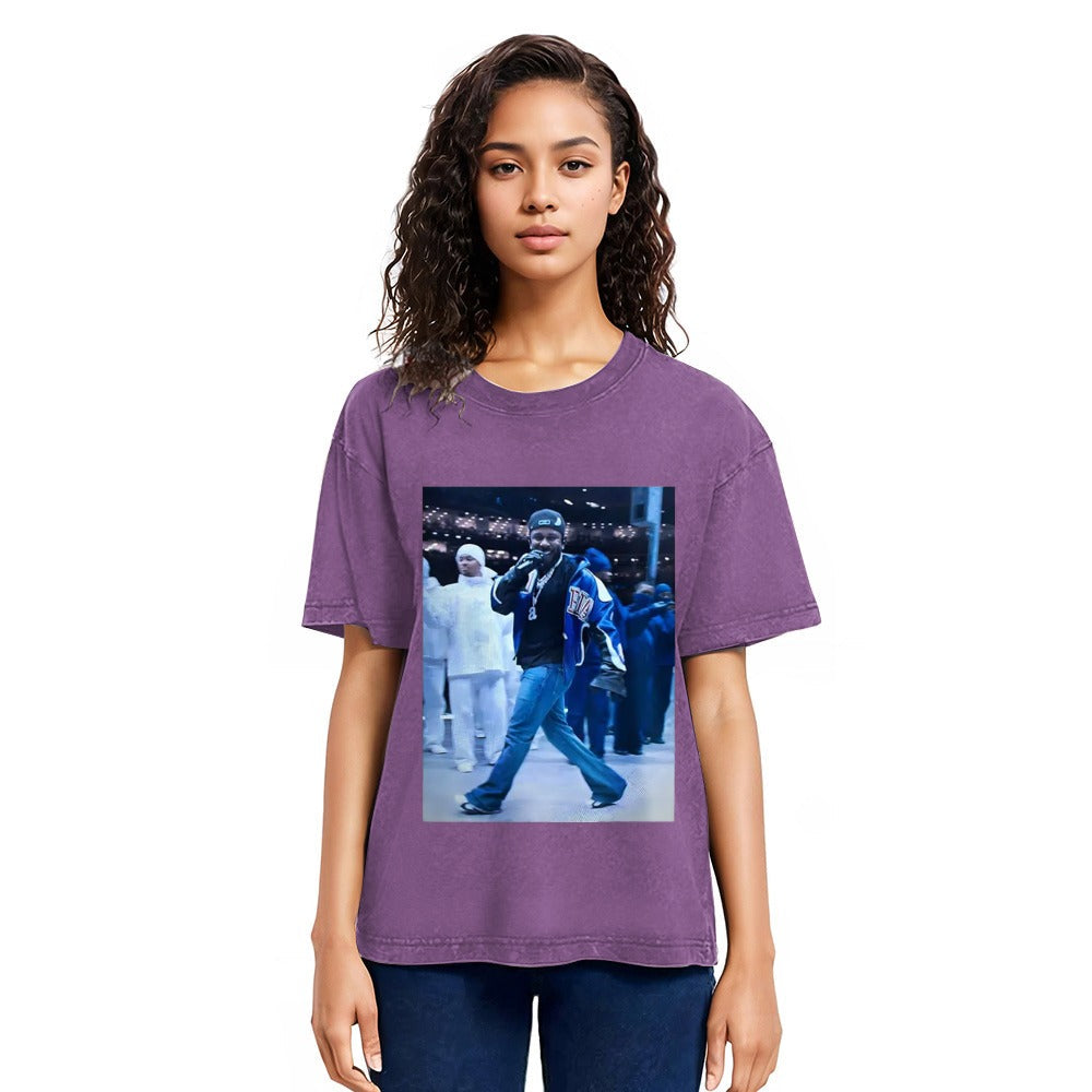 Tokyosol SAY DRAKE Funny Washed T-Shirt