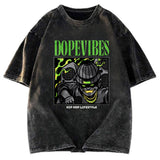 Tokyosol Dope Vibes Hiphop Washed T-Shirt