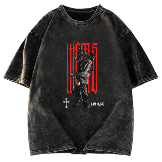 Tokyosol I Am Music Washed T-Shirt
