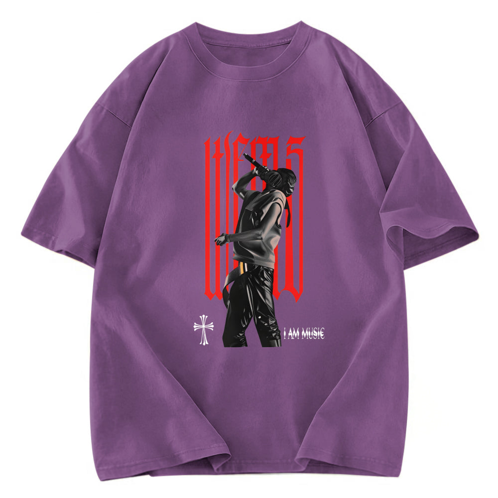 Tokyosol I Am Music Washed T-Shirt