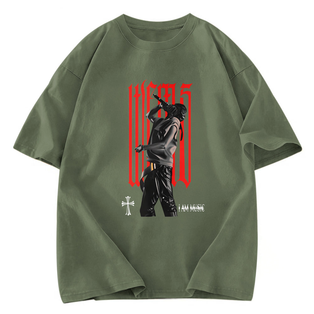 Tokyosol I Am Music Washed T-Shirt