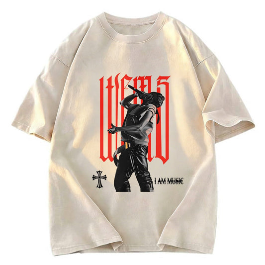 Tokyosol I Am Music Washed T-Shirt