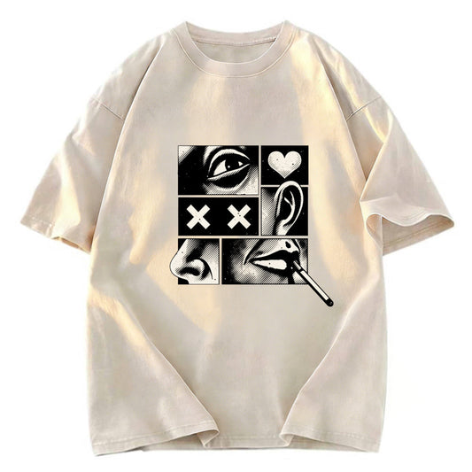 Tokyosol Disassembled Smoking Washed T-Shirt